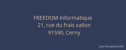 FREEDOM Informatique