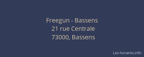 Freegun - Bassens