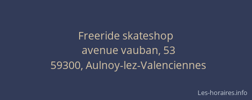 Freeride skateshop