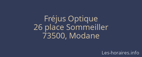 Fréjus Optique