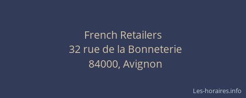 French Retailers