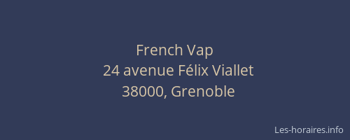 French Vap