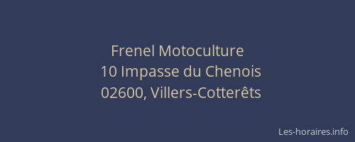 Frenel Motoculture