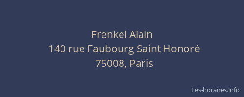 Frenkel Alain