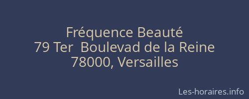 Fréquence Beauté