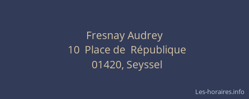 Fresnay Audrey