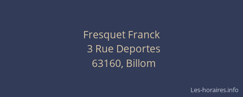 Fresquet Franck