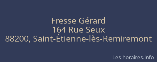 Fresse Gérard
