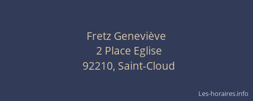 Fretz Geneviève
