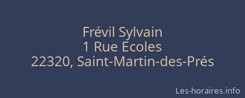 Frévil Sylvain
