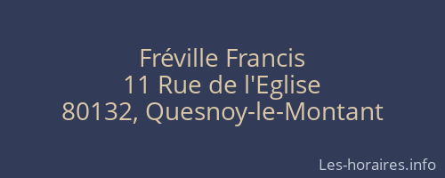 Fréville Francis