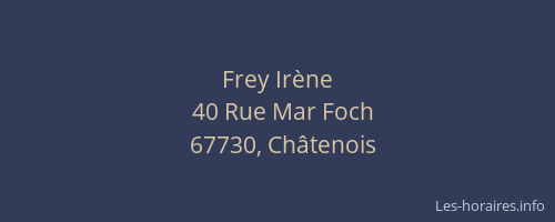 Frey Irène