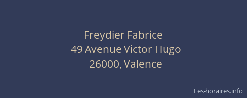 Freydier Fabrice