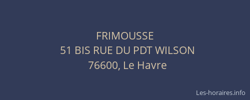 FRIMOUSSE