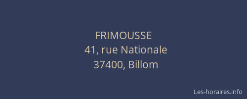FRIMOUSSE