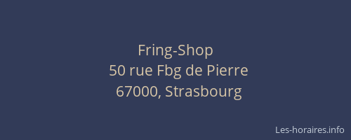 Fring-Shop