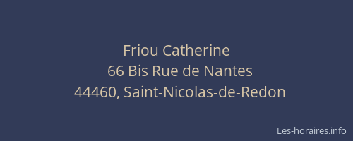 Friou Catherine