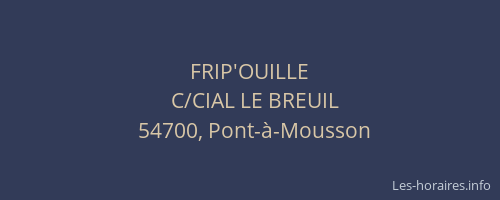 FRIP'OUILLE