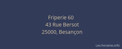 Friperie 60