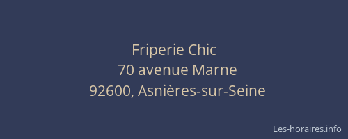 Friperie Chic