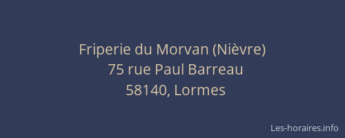 Friperie du Morvan (Ni&egrave;vre)