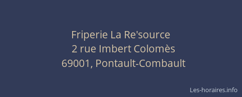 Friperie La Re'source