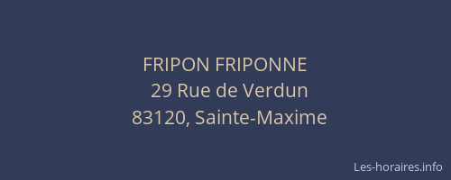 FRIPON FRIPONNE
