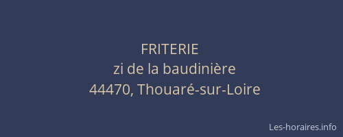 FRITERIE 