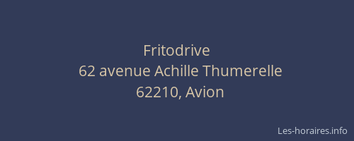 Fritodrive