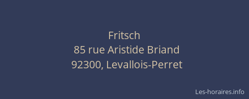 Fritsch