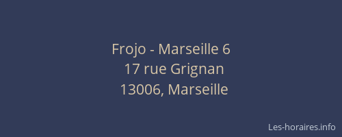 Frojo - Marseille 6