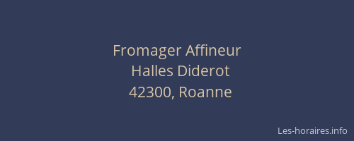 Fromager Affineur