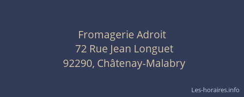 Fromagerie Adroit