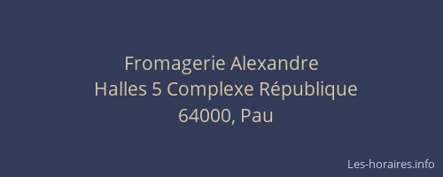 Fromagerie Alexandre