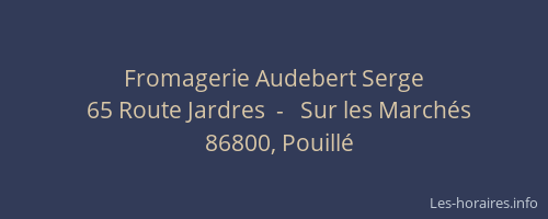 Fromagerie Audebert Serge