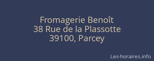 Fromagerie Benoît