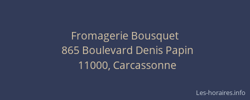 Fromagerie Bousquet