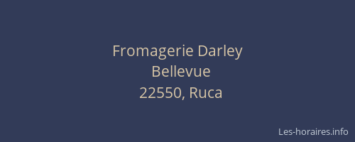 Fromagerie Darley