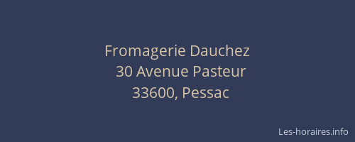 Fromagerie Dauchez