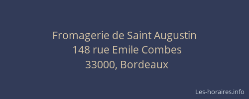 Fromagerie de Saint Augustin