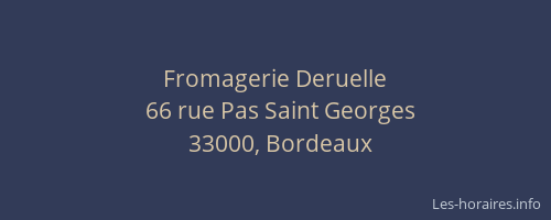 Fromagerie Deruelle