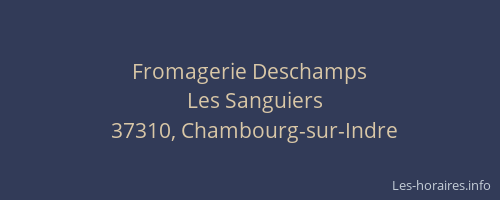 Fromagerie Deschamps