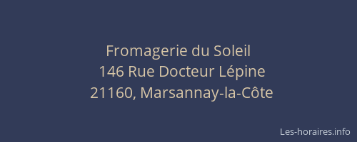 Fromagerie du Soleil