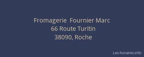 Fromagerie  Fournier Marc