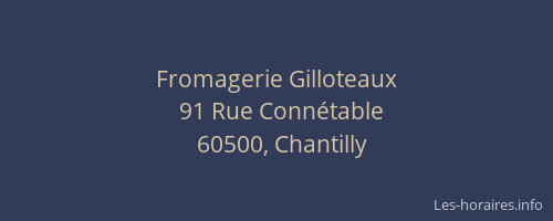 Fromagerie Gilloteaux
