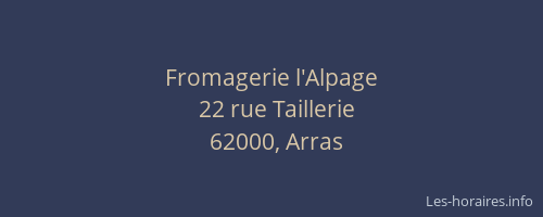 Fromagerie l'Alpage