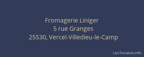 Fromagerie Liniger
