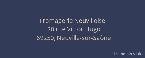 Fromagerie Neuvilloise