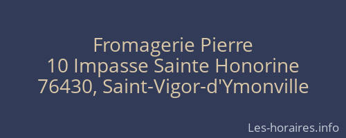 Fromagerie Pierre