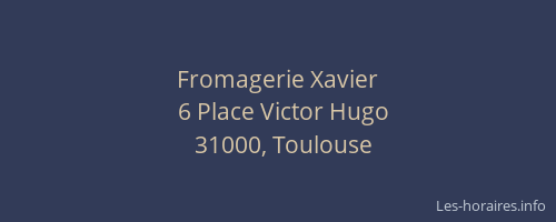 Fromagerie Xavier